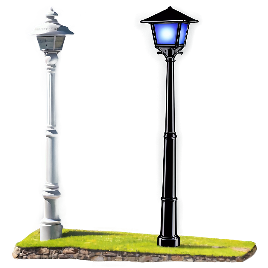 Illuminated Light Pole Png Qtp