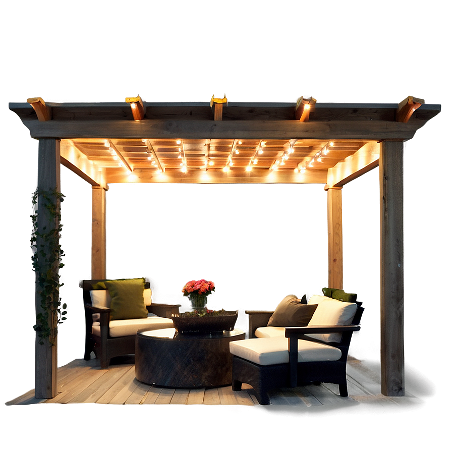 Illuminated Pergola Png Ktp