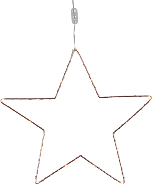 Illuminated Star Decoration