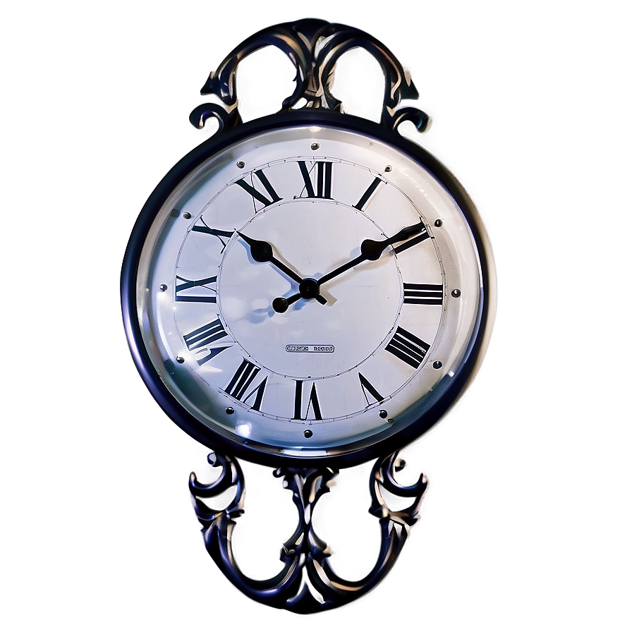 Illuminated Wall Clock Png 06262024