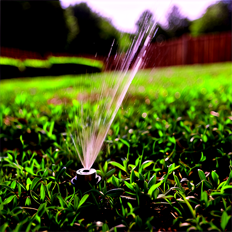 In-ground Sprinkler System Png 06262024