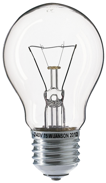 Incandescent Bulb Transparent Background