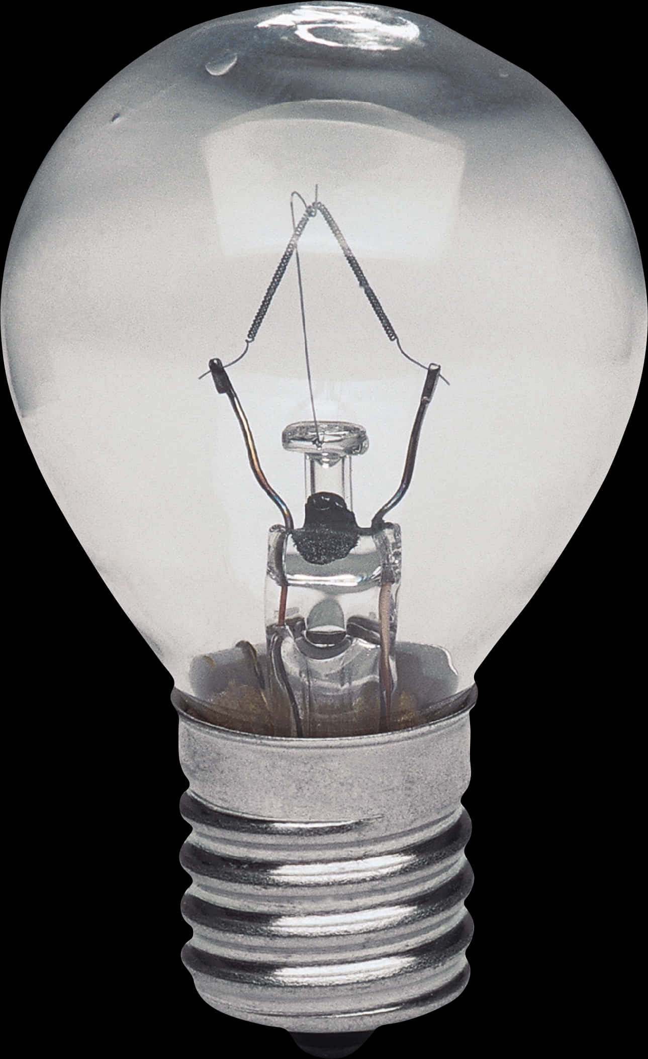 Incandescent Light Bulb Closeup