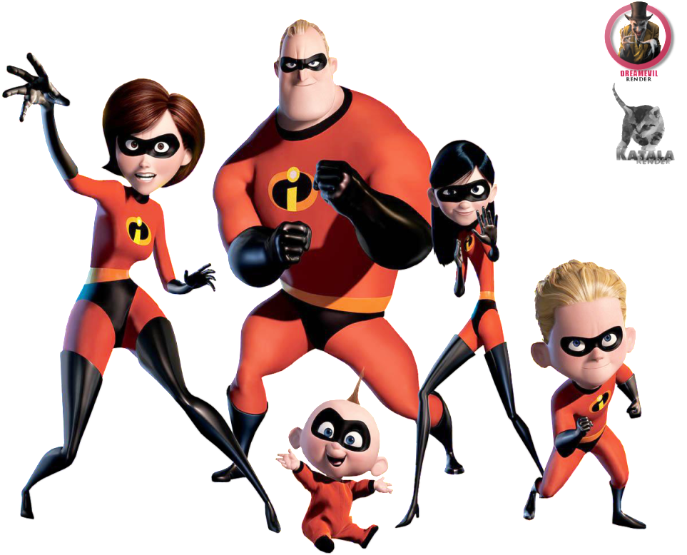 Incredibles_ Family_ Heroes_ Pose