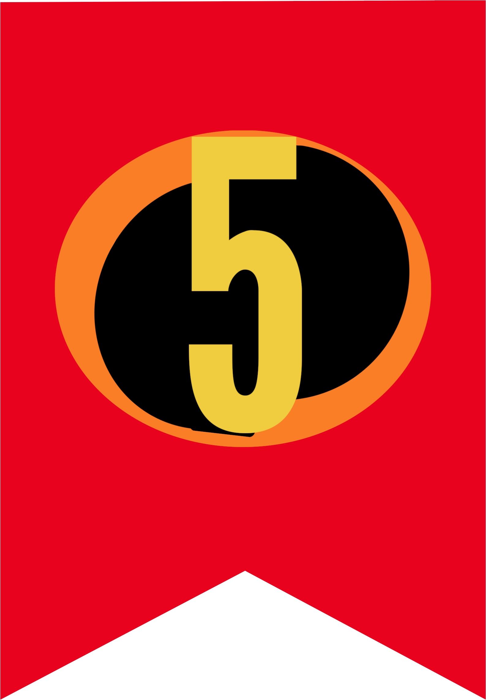 Incredibles Number5 Logo