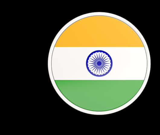 India_ Flag_ Circular_ Representation