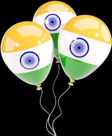 India Flag Themed Balloons