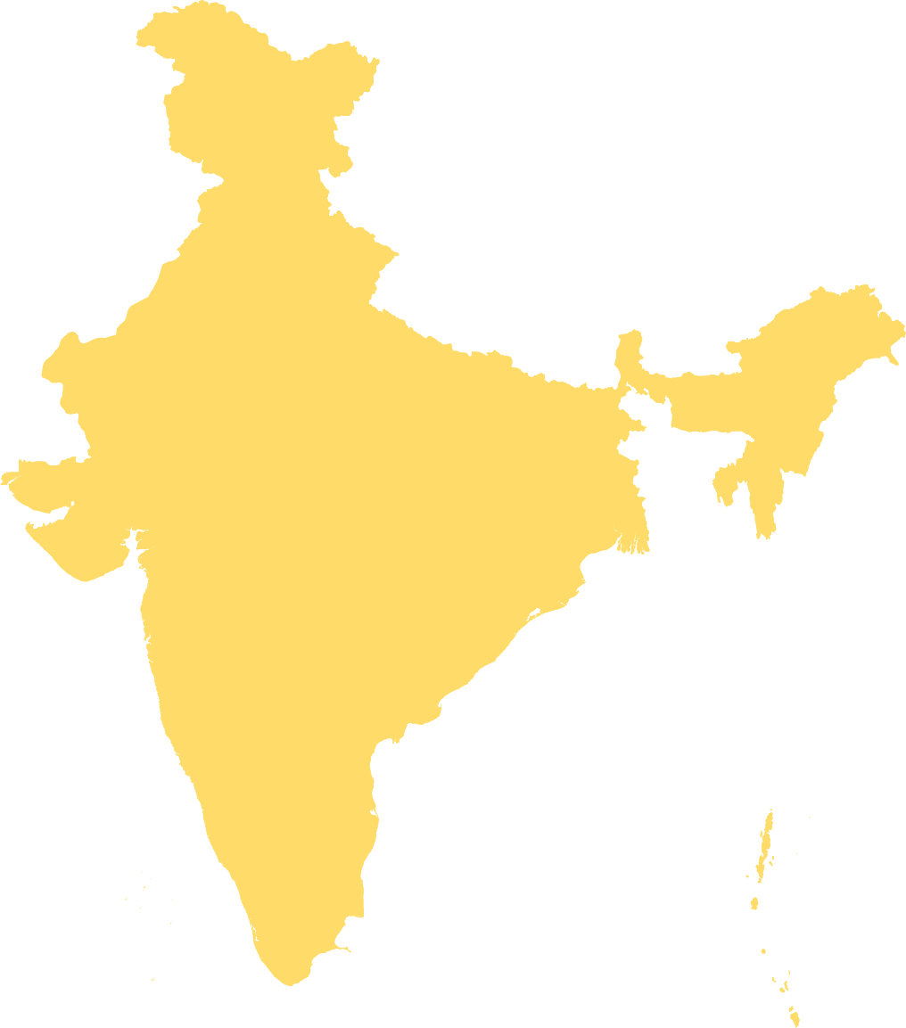 India Map Silhouette