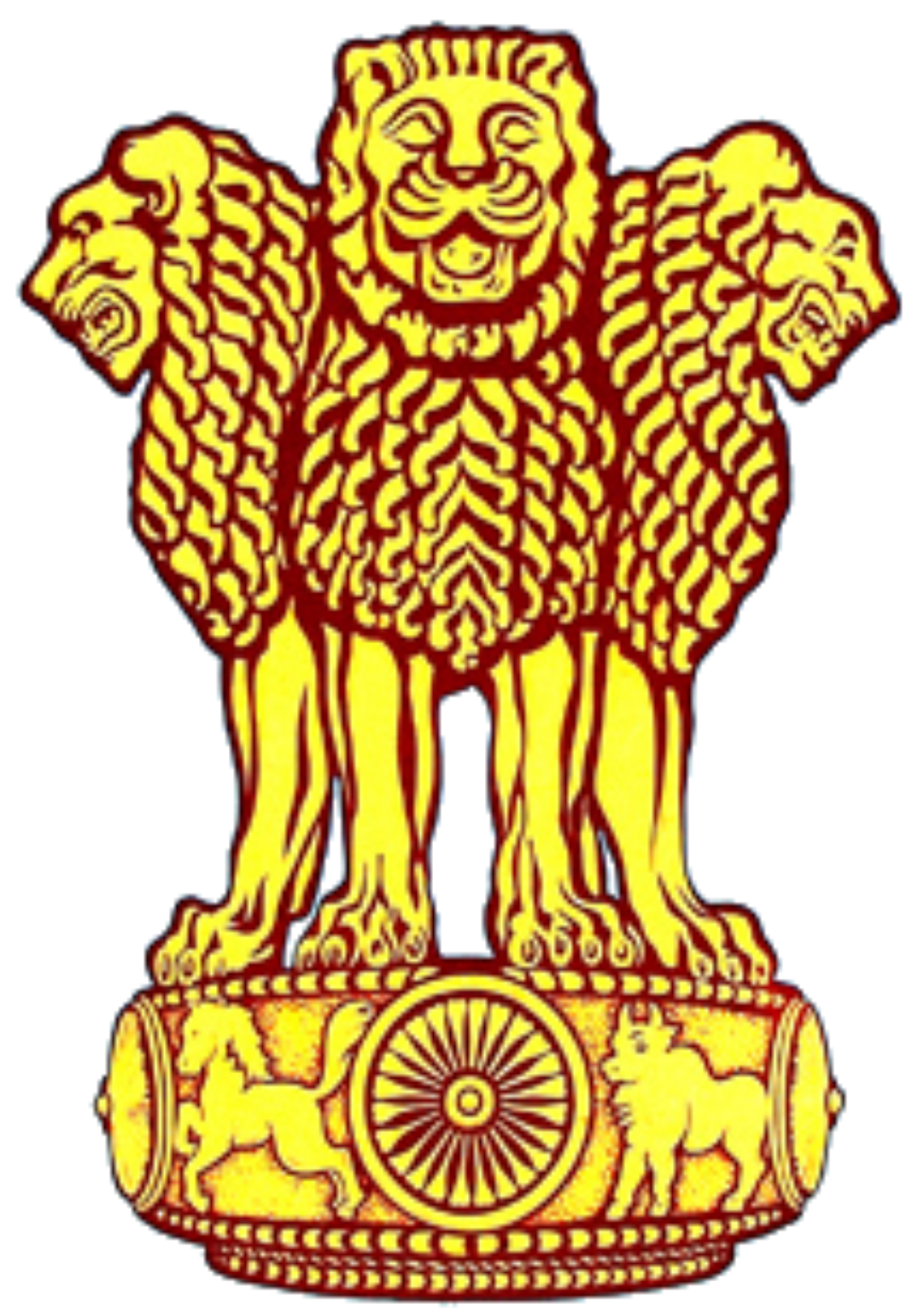 India National Emblem Sarnath Lion Capital