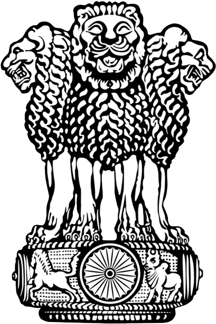 India State Emblem Lion Capital