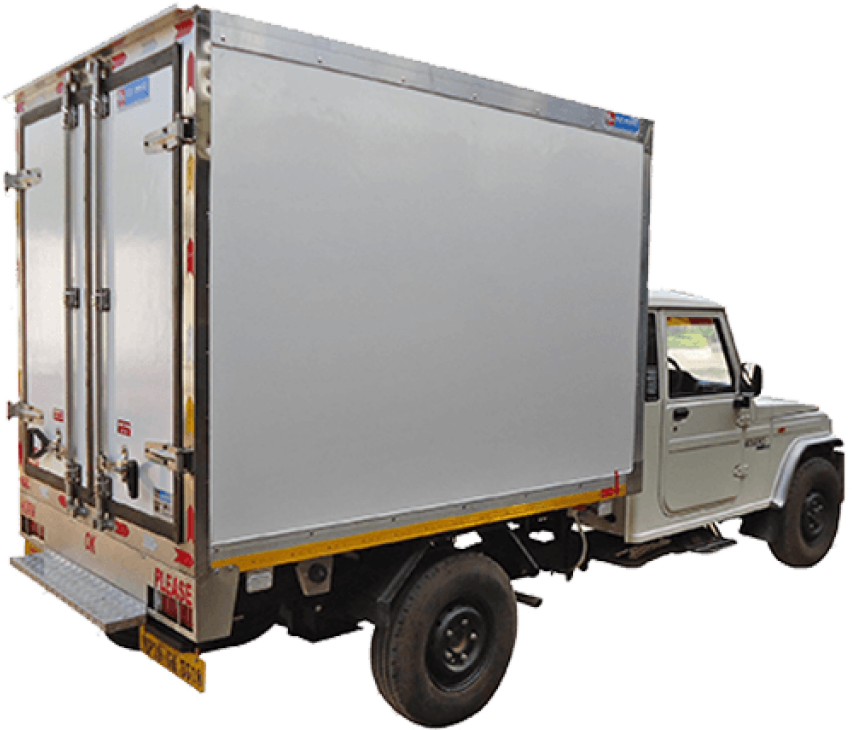 Indian Mini Truckwith Cargo Container