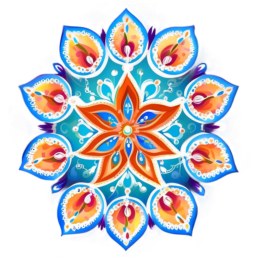 Indian Rangoli Patterns Png 06112024