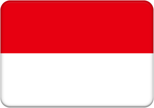 Indonesian_ Flag_ Horizontal_ Bicolor