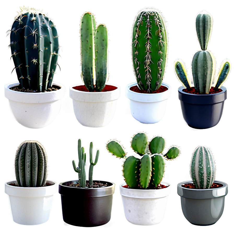 Indoor Cactus Collection Png 06252024