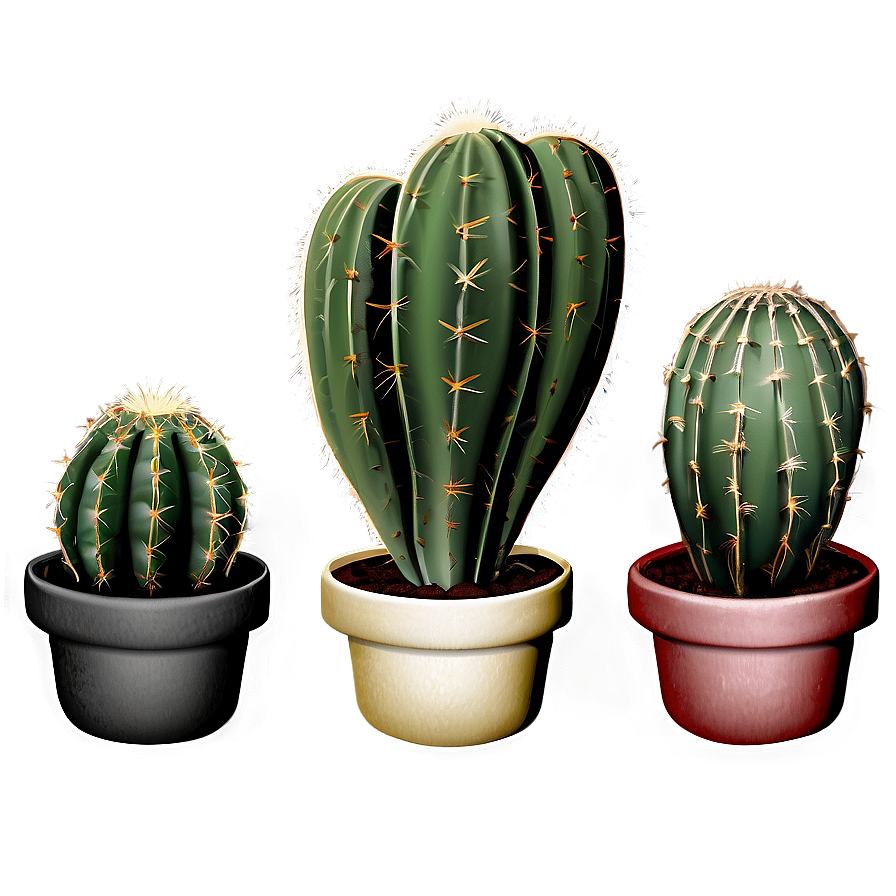 Indoor Cactus Collection Png 06252024