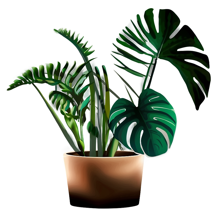 Indoor Plants In Office Png 06252024