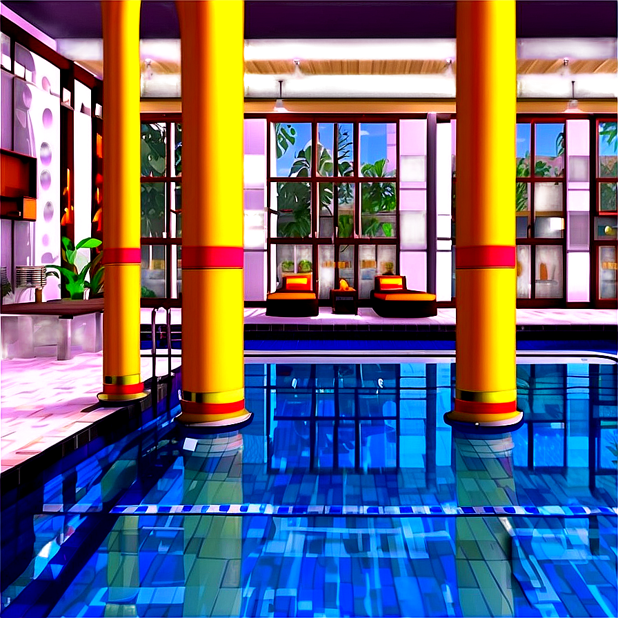 Indoor Swimming Pool Png 06122024