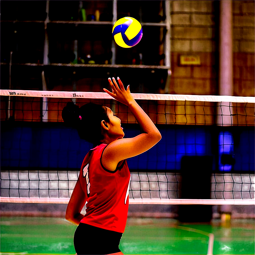 Indoor Volleyball Match Png 34