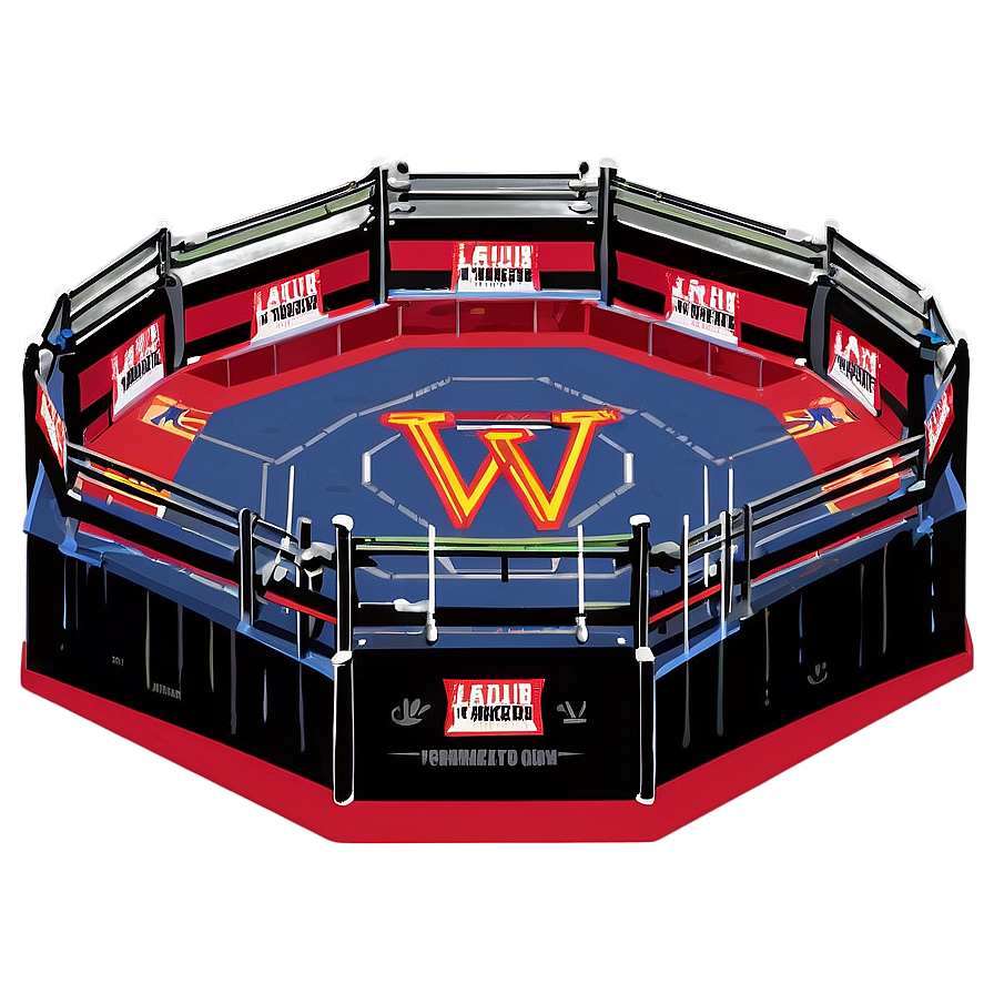 Indoor Wrestling Ring Scheme Png Xqp46