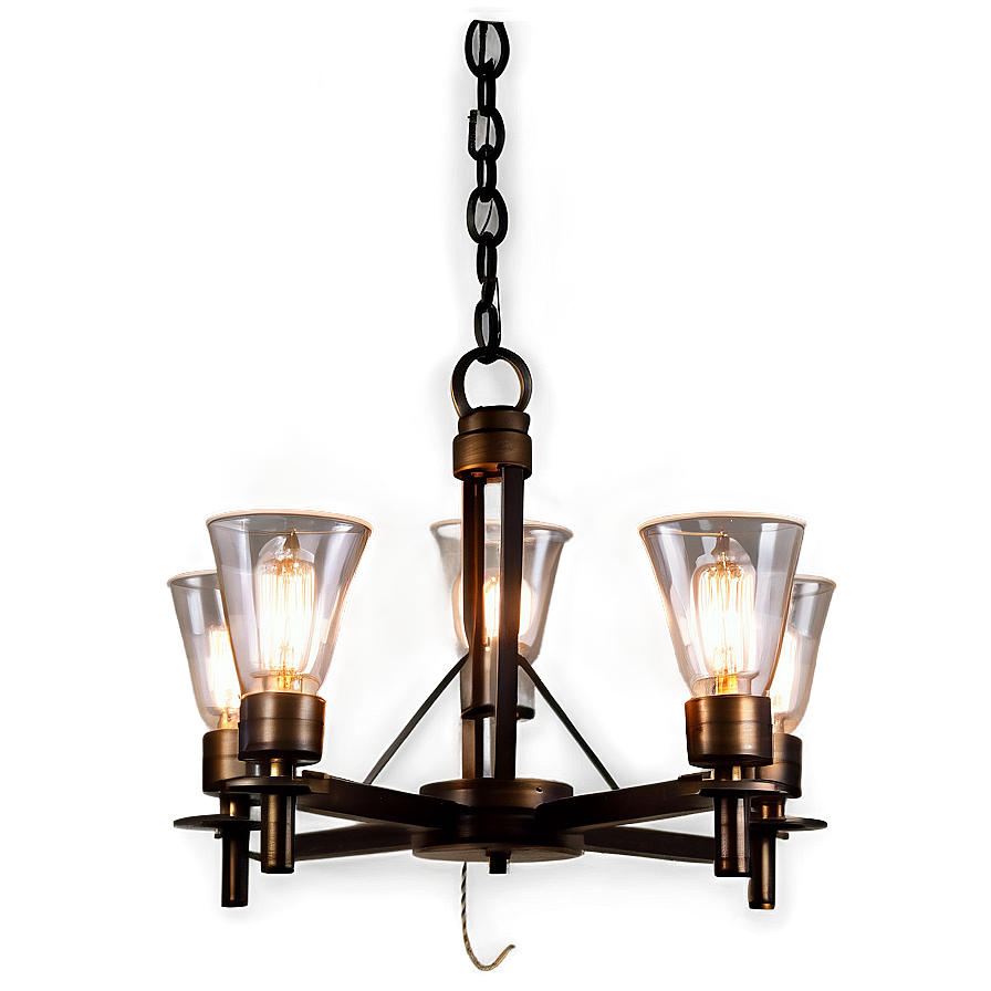 Industrial Chandelier Png 10