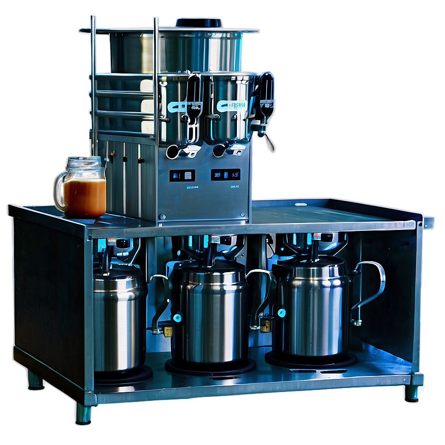 Industrial Coffee Brewing Machine Png Woq