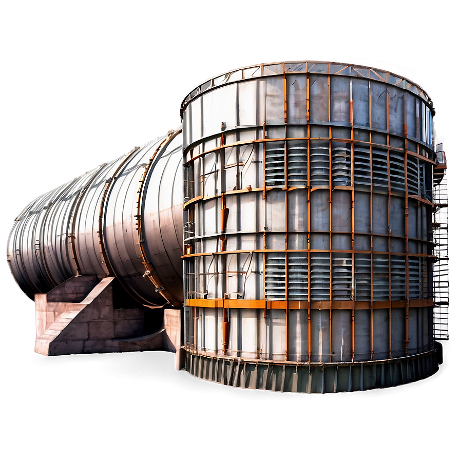 Industrial Cooling Tower Png Cut