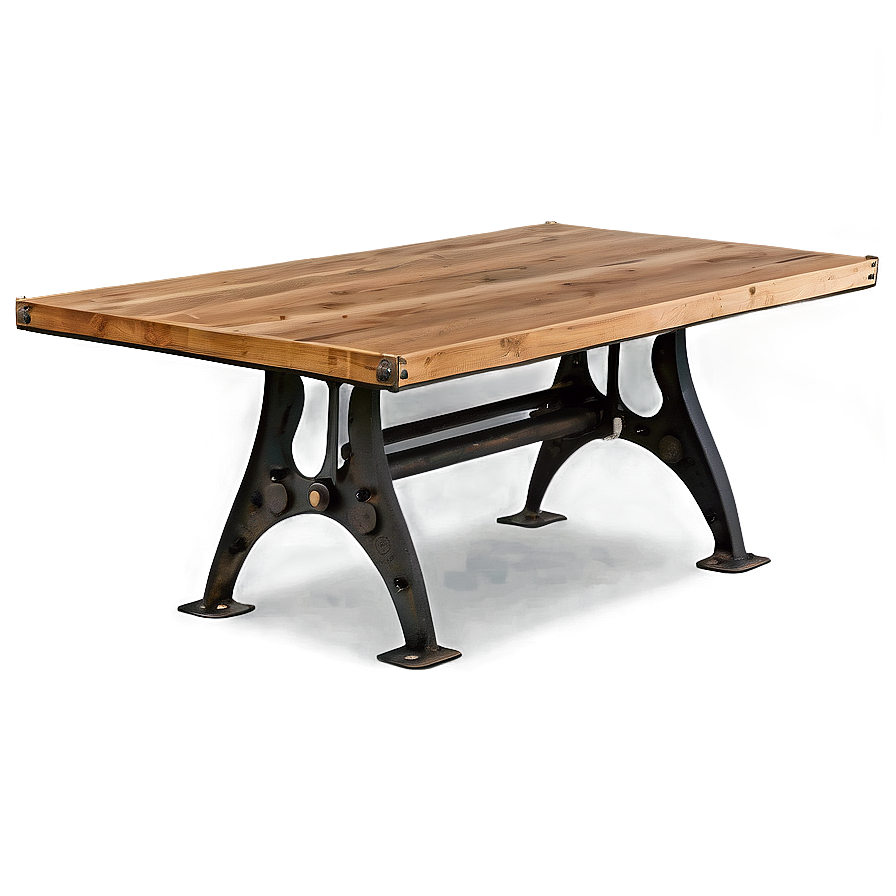 Industrial Dining Table Png 06122024