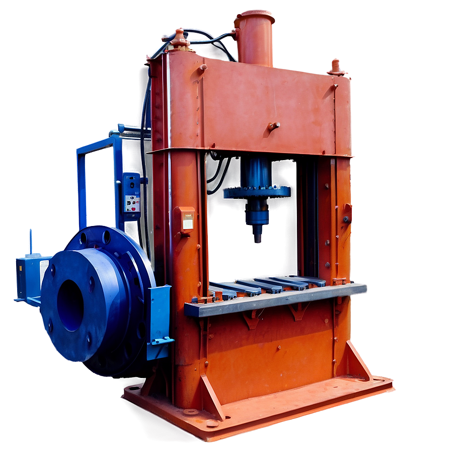 Industrial Hydraulic Press Png 06242024