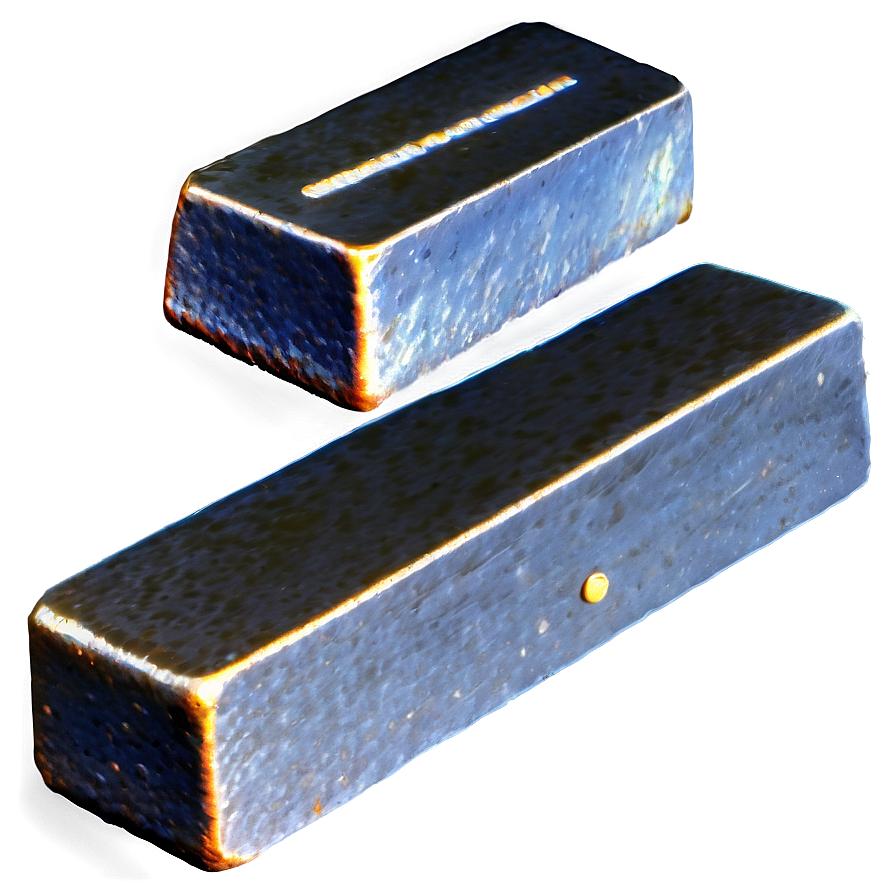 Industrial Iron Ingot Png 15