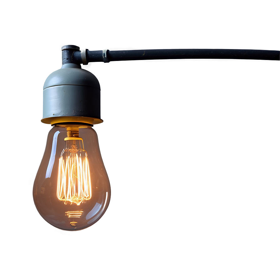 Industrial Lightbulb Png 05242024