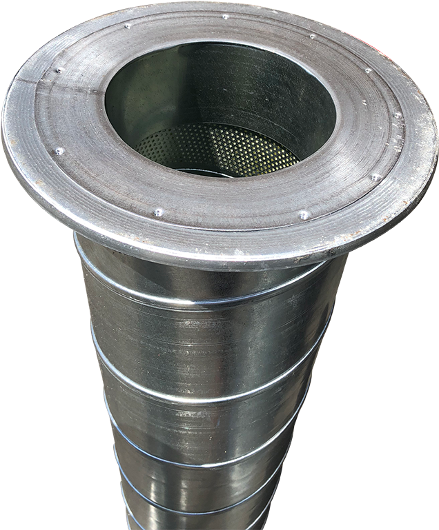 Industrial Metal Pipe Component