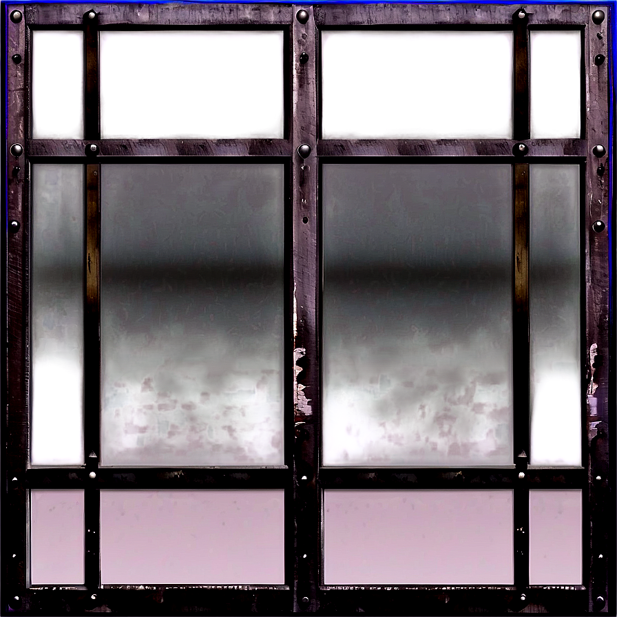 Industrial Metal Window Png Qgy92