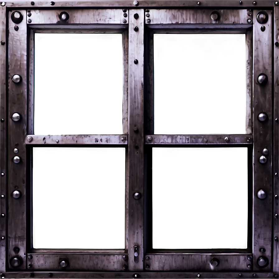 Industrial Metal Window Png Skd68