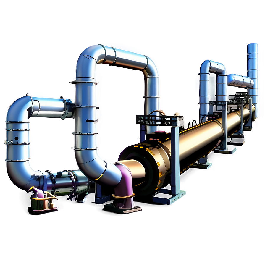 Industrial Pipeline Png Hpp