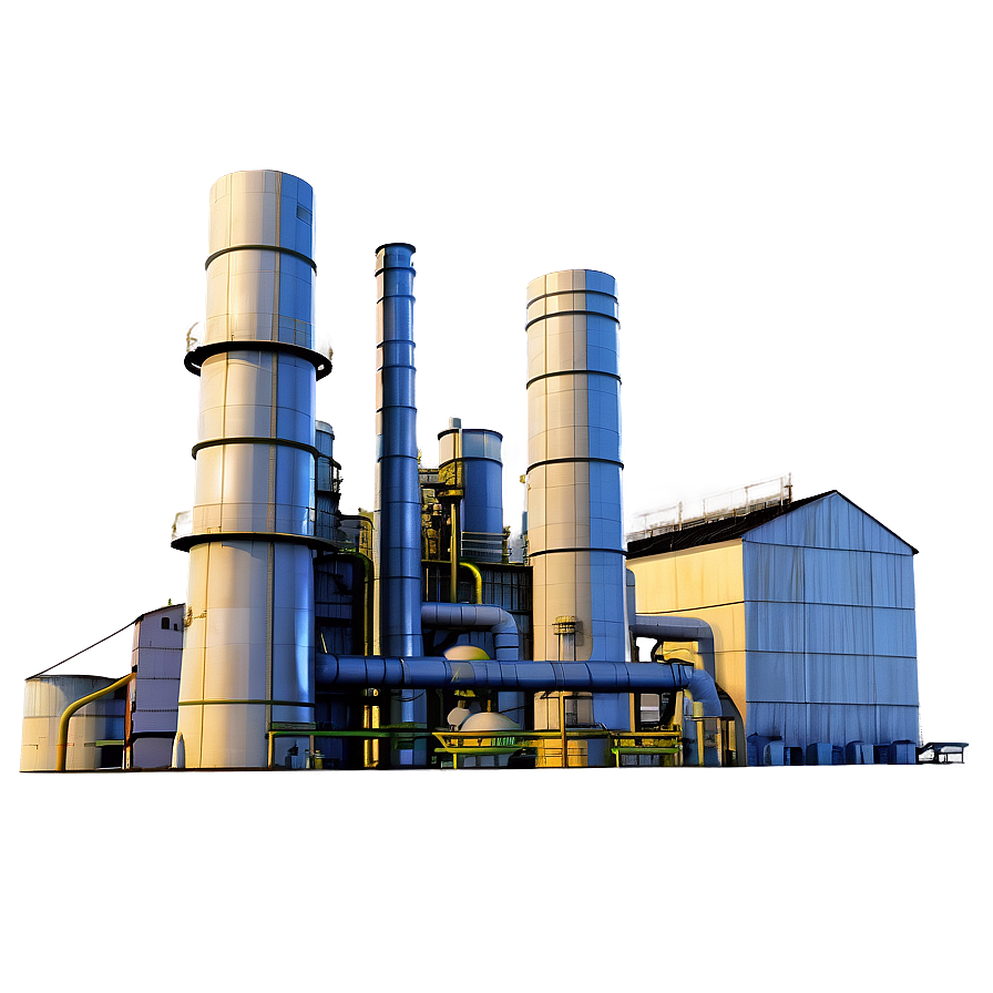 Industrial Power Plant Png Oxi63