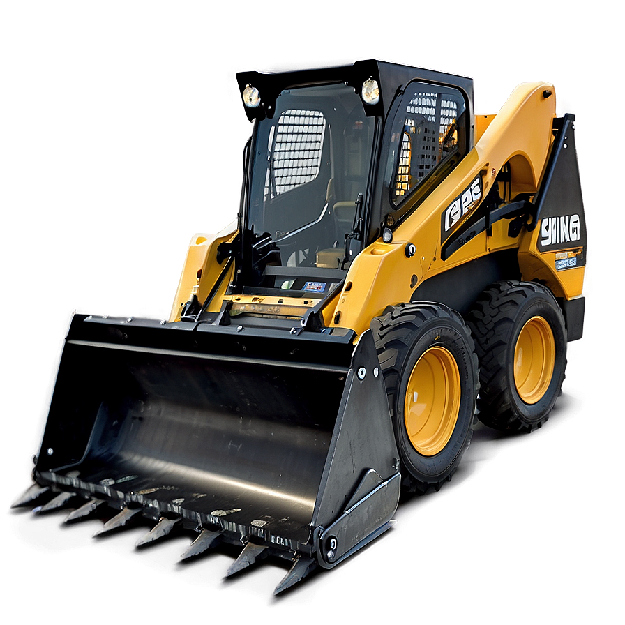 Industrial Skid Steer Vehicle Png 06292024