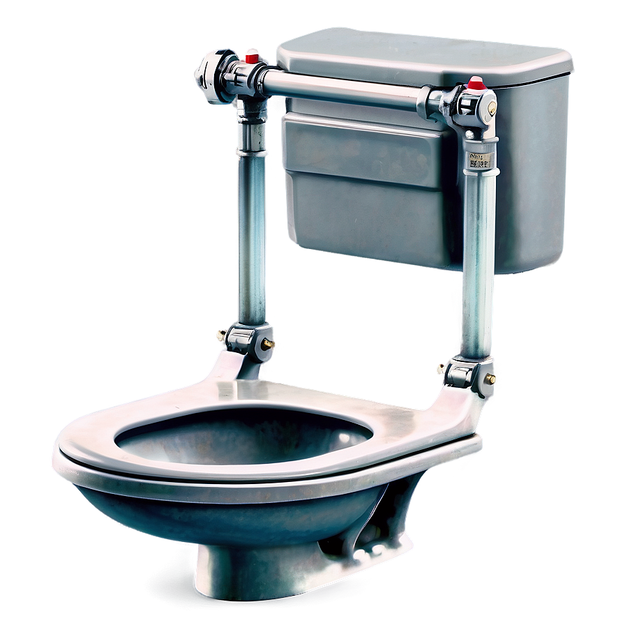 Industrial Steel Toilet Png Upi56