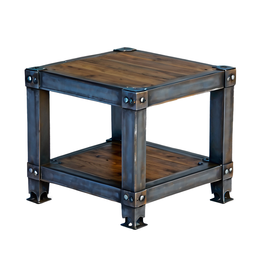 Industrial Style End Table Png 99