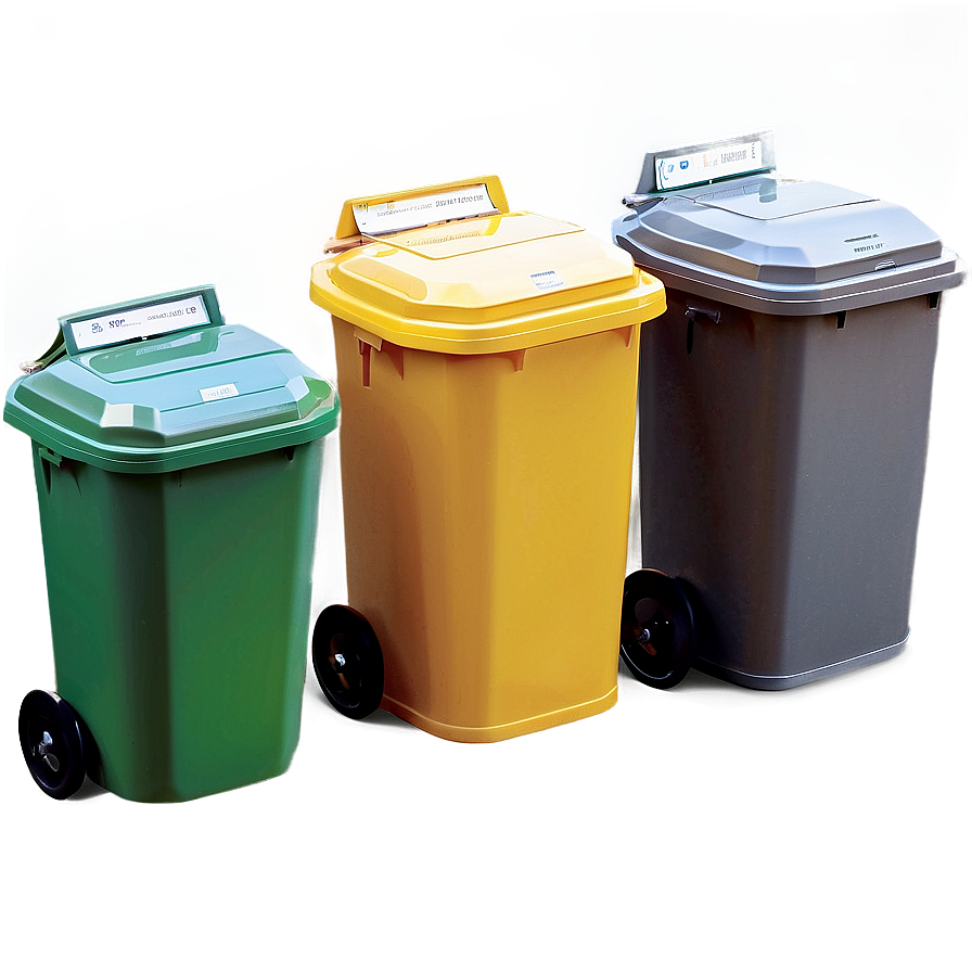 Industrial Trash Bin Arrangement Png 05252024