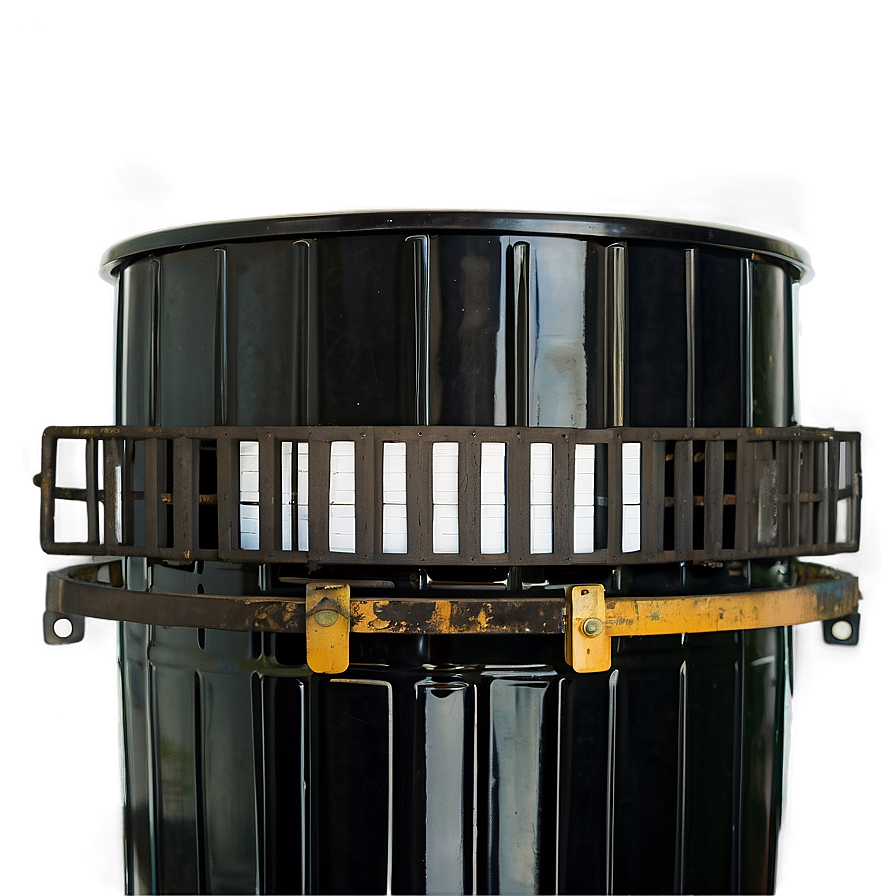 Industrial Trash Bin Arrangement Png Hto74