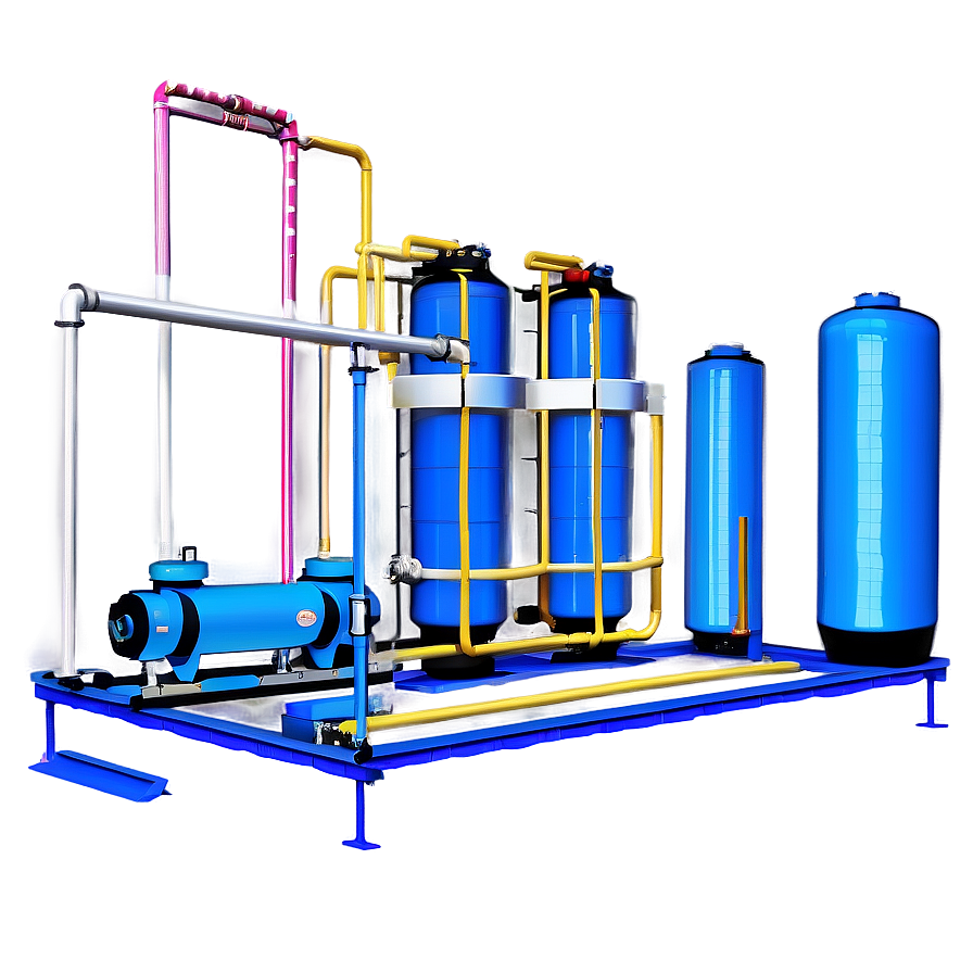 Industrial Water Filtration System Png Hwn3