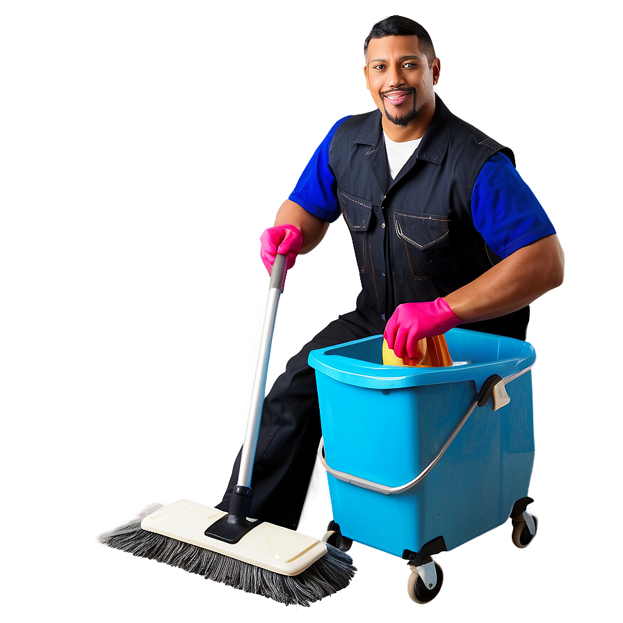 Industrious Janitor Png Jva62