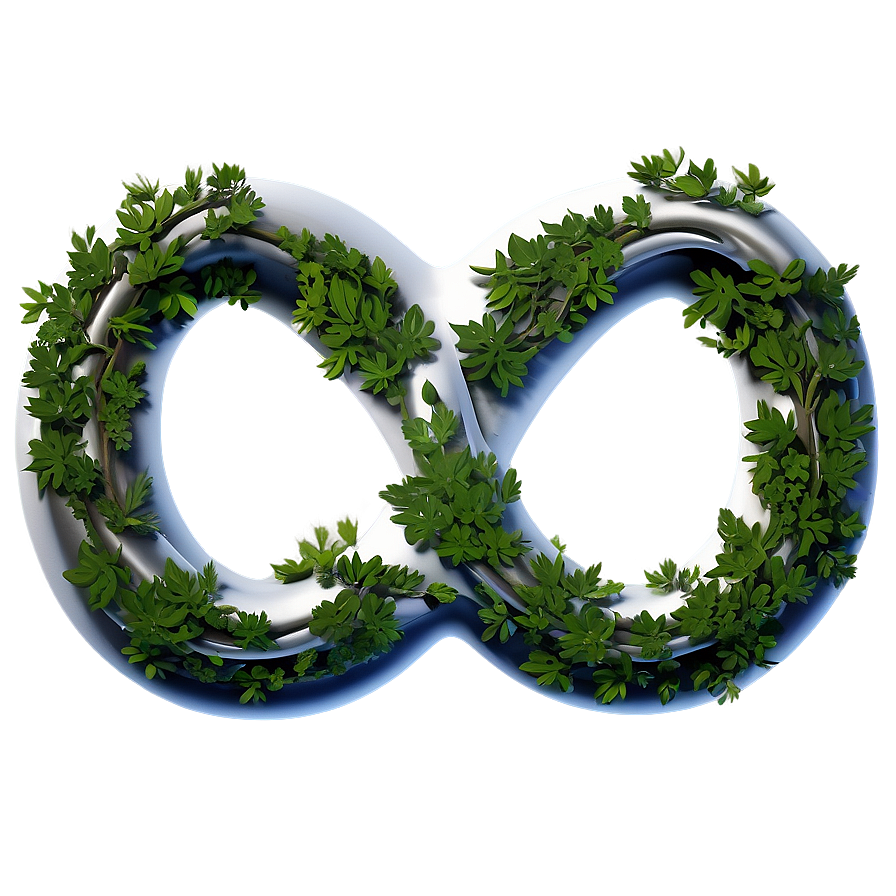 Infinity Symbol In Nature Theme Png 06122024