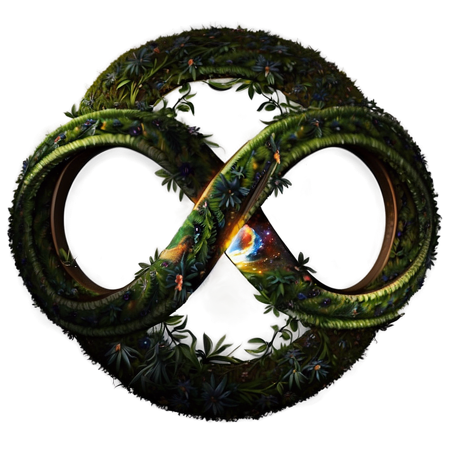 Infinity Symbol In Nature Theme Png Jlv