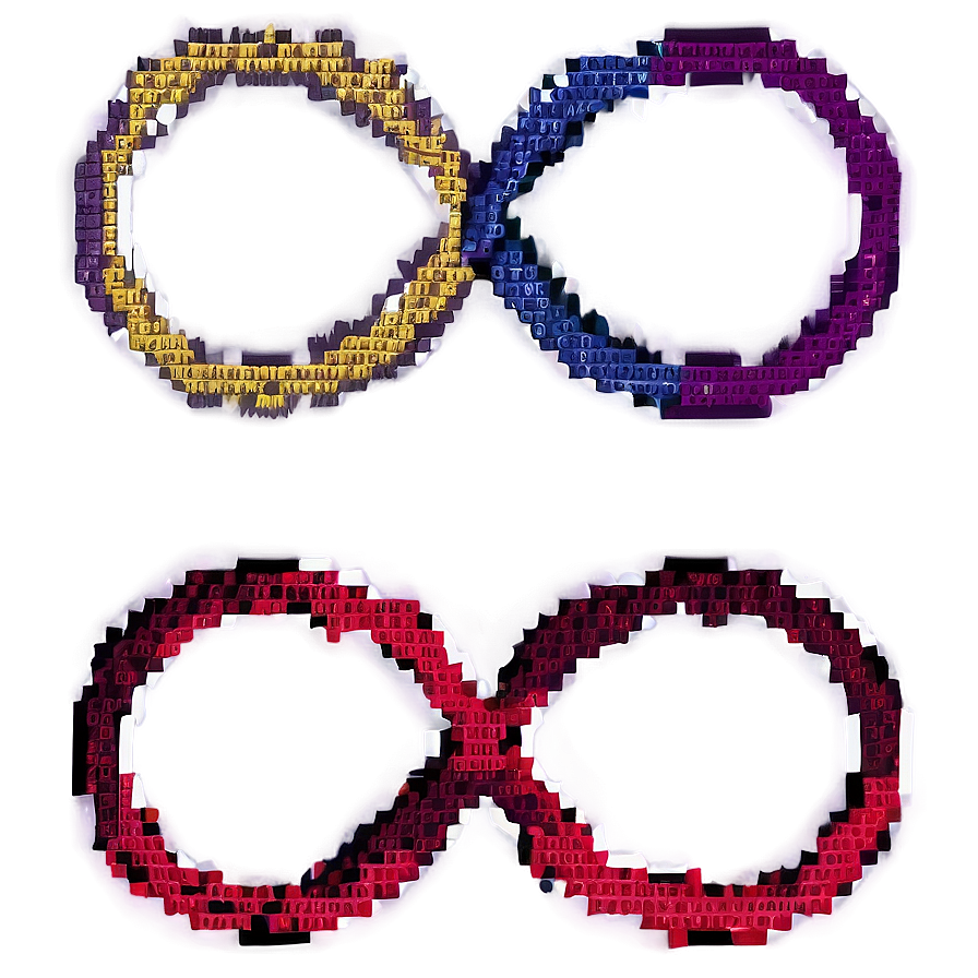 Infinity Symbol In Pixel Art Png 91