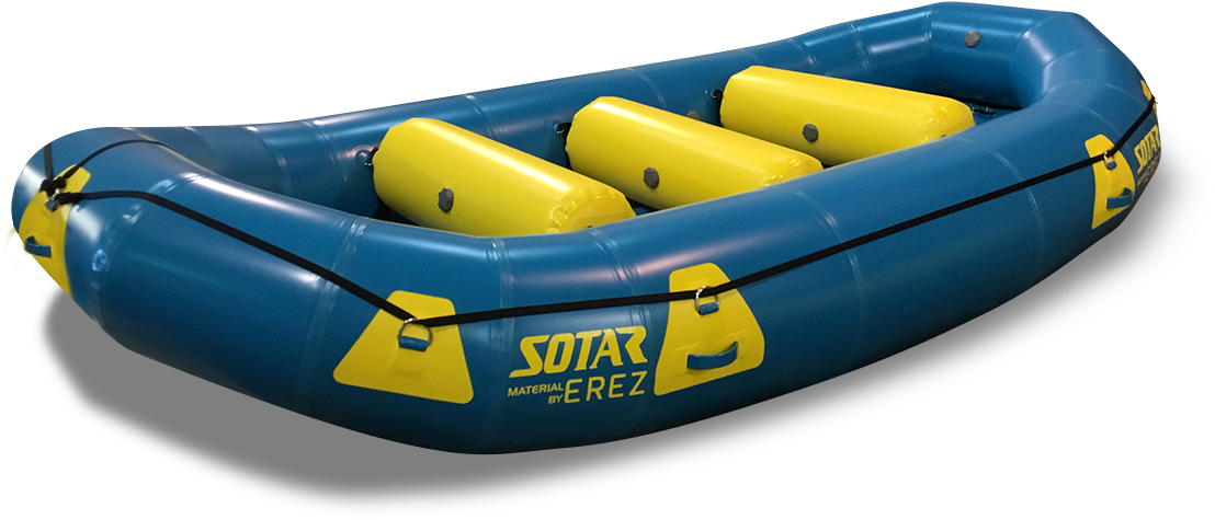 Inflatable Raft Blueand Yellow