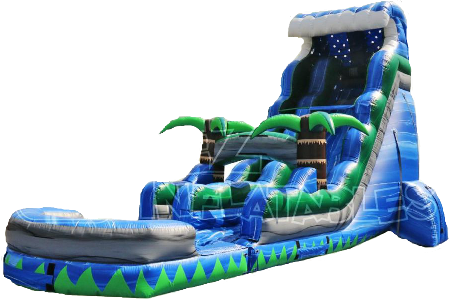 Inflatable Water Slide Adventure Park