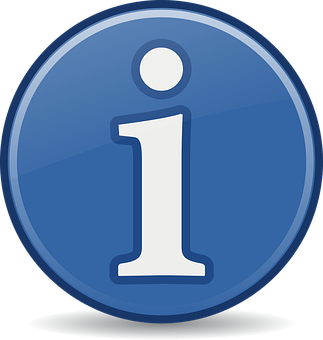 Information Icon Blue Circle