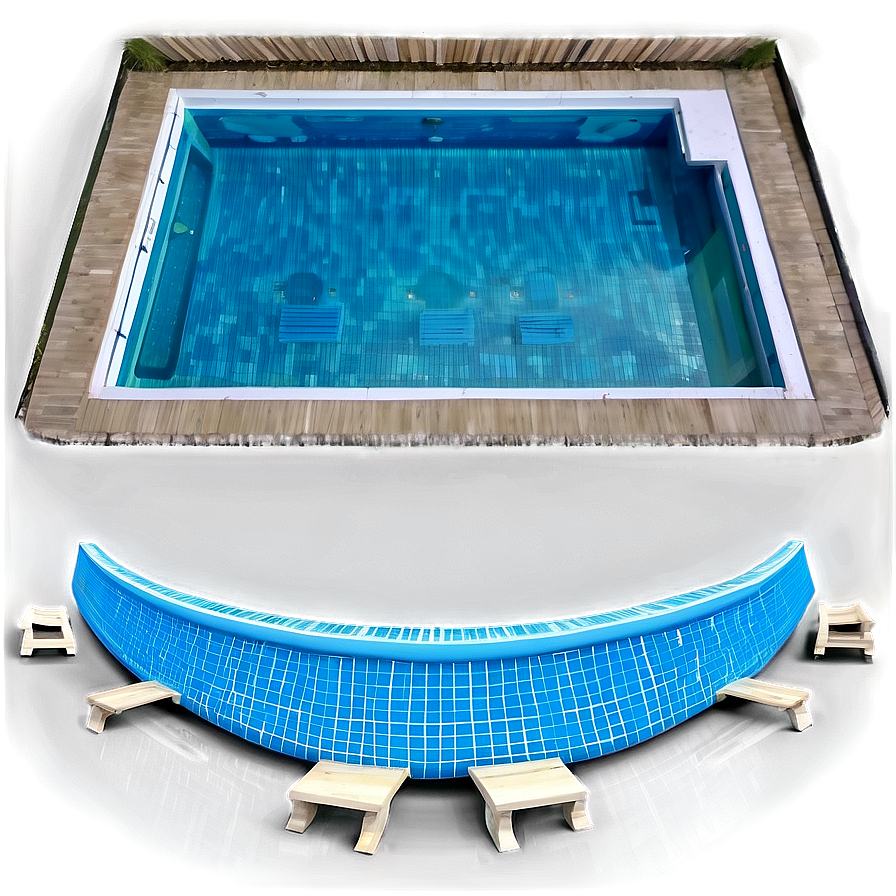 Inground Swimming Pool Png 34