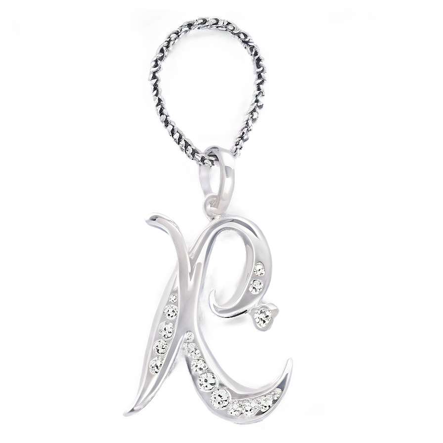 Initial Letter Pendant Png 43